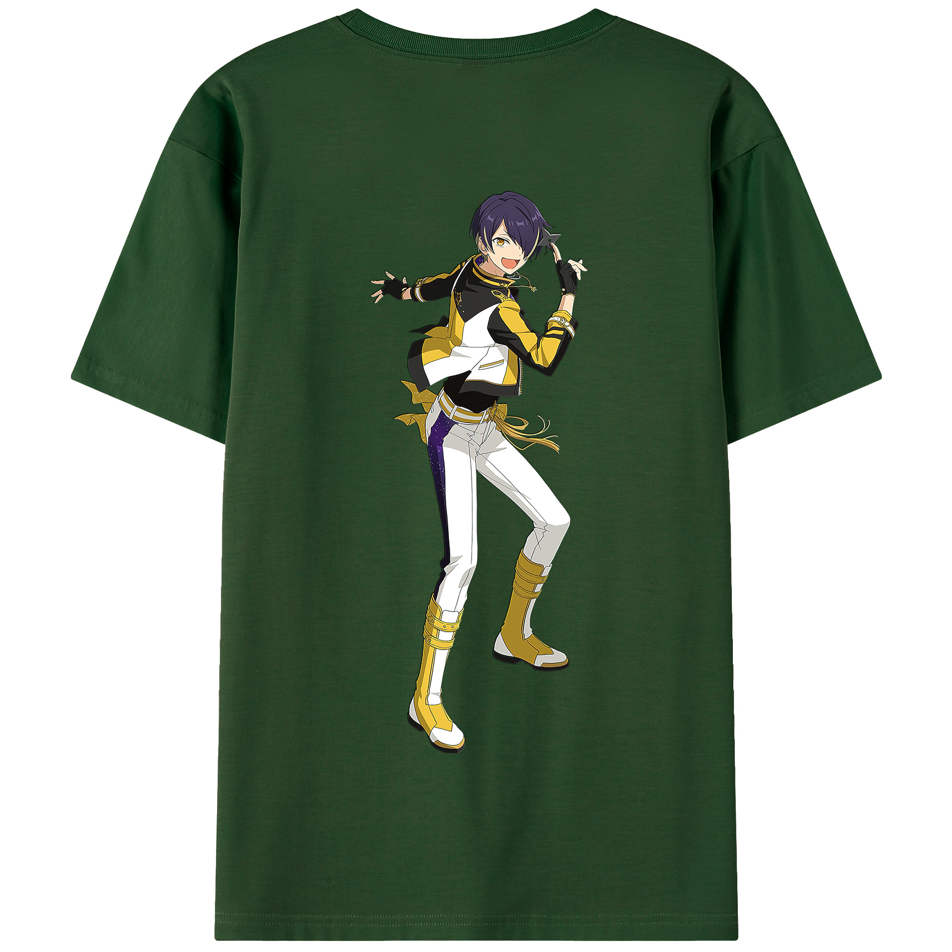（画像用） あんさんぶるスターズ! Ensemble Stars 綿100％半袖Tシャツ（背面プリント）